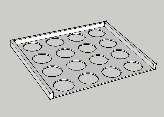 Carbon filter holder for my soldering fume extractor.